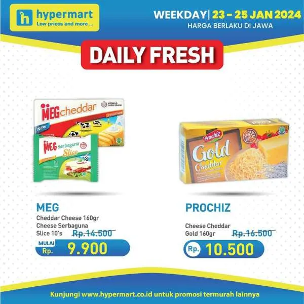 Promo Hypermart Hyper Diskon Weekday Periode 23-25 Januari 2024