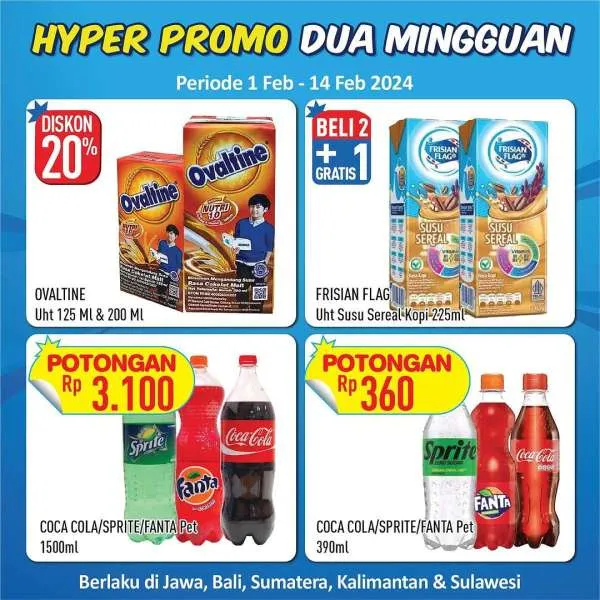 Promo Hypermart Dua Mingguan Periode 1-14 Februari 2024