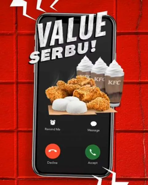 Promo KFC 28-30 November 2022 Paket Value Serbu 