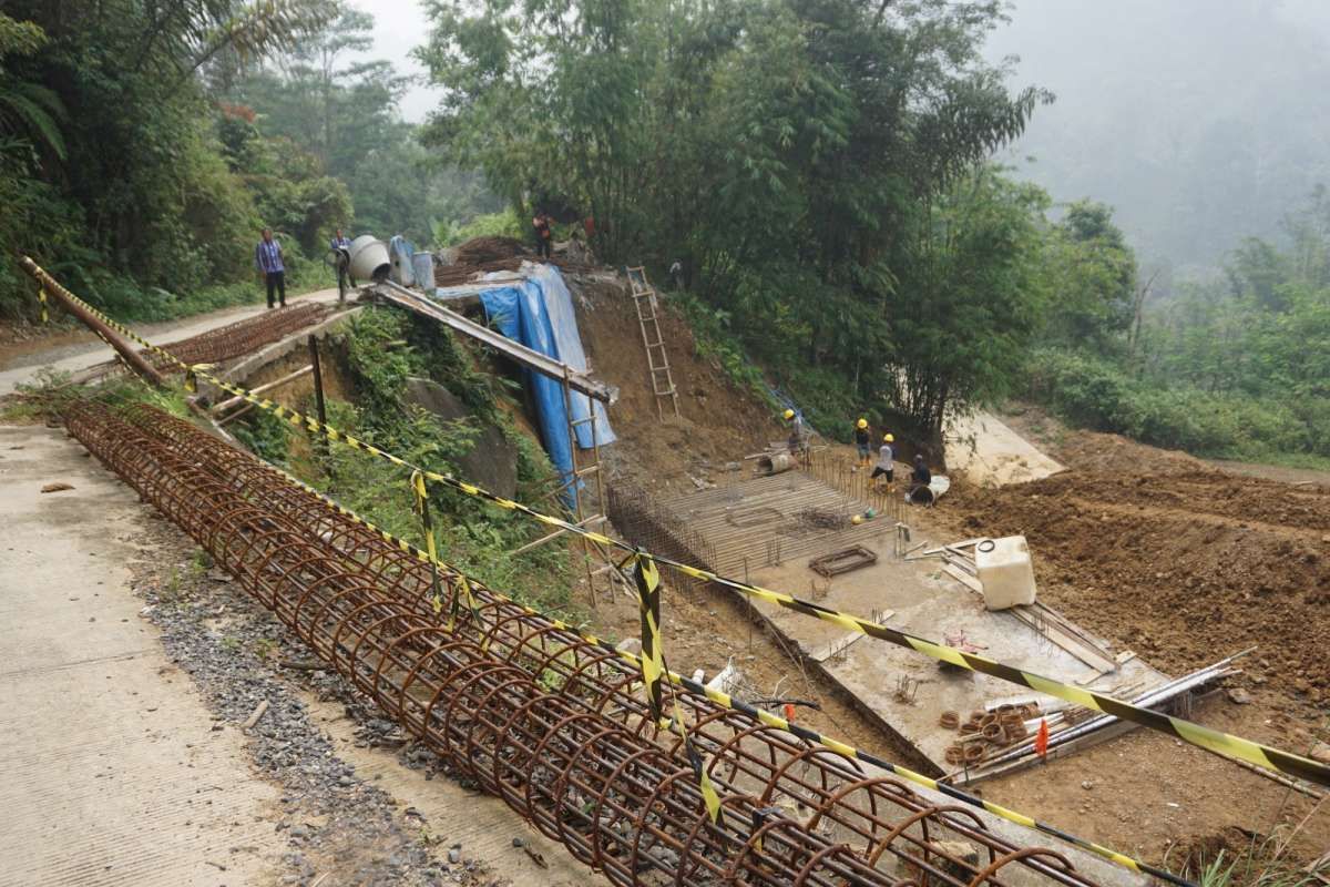 Dari TKD Tambahan, Tembok Penahan Tanah Pulihkan Ekonomi Warga di Deli Serdang