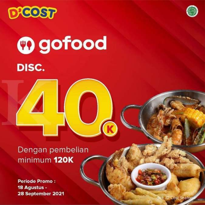 Promo Diskon D’Cost Seafood Lewat Gopay Hingga Debit BRI