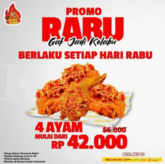 Promo Geprek Bensu
