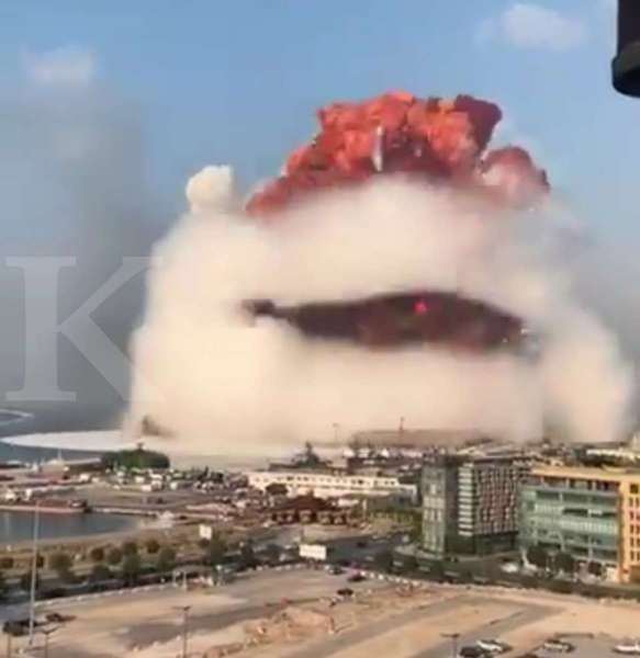 Dugaan Trump, ledakan Beirut tampaknya berasal dari 'serangan bom' 