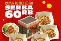 Promo Bakmi GM Outlet ke-60 21 Juli-24 Agustus 2025, Paket Ber-2/Ber-3 Cuma Rp 60.000