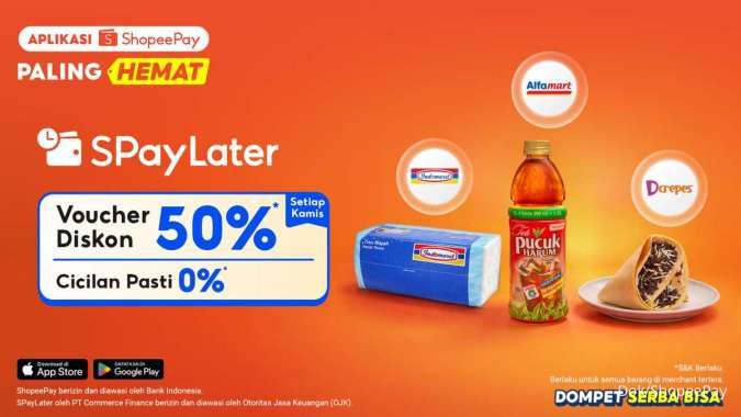 ShopeePay Tebar Promo Hemat di Pertengahan Bulan