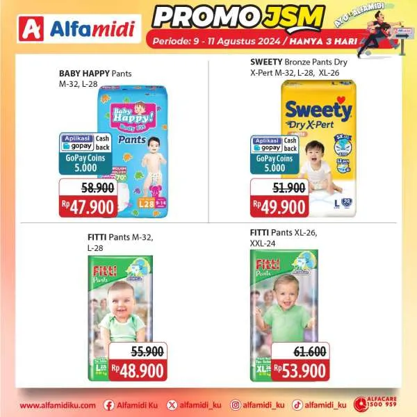 Promo JSM Alfamidi Periode 9-11 Agustus 2024