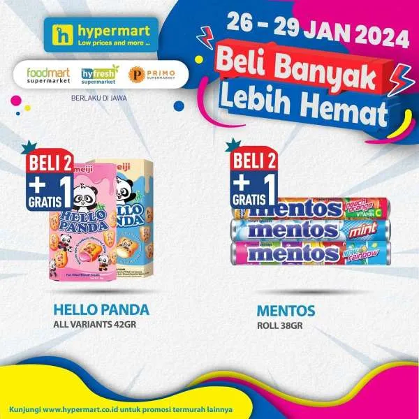 Promo Hypermart Beli Banyak Lebih Hemat Periode 26-29 Januari 2024