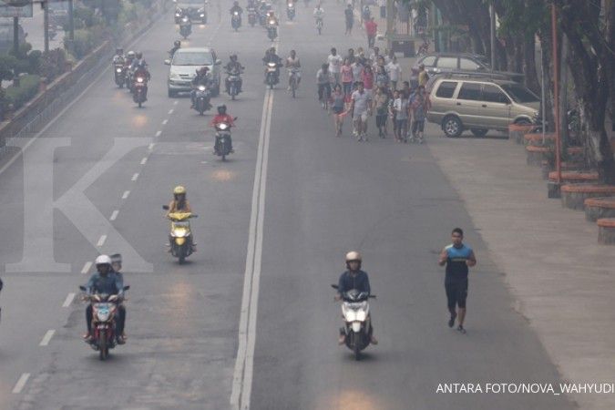 Tambah parah, 65% wilayah Sumatera tertutup asap