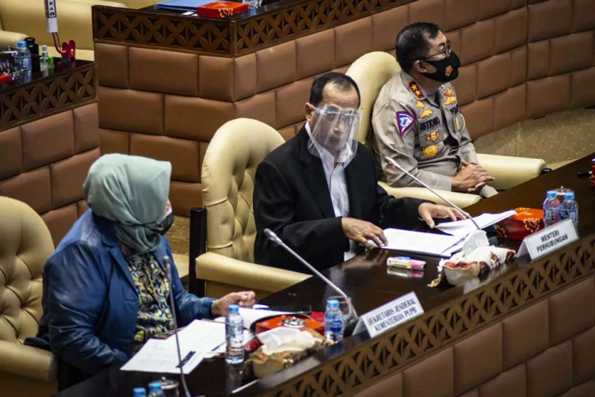 Komisi V DPR setujui pagu anggaran Kementerian Perhubungan Rp 45,6 triliun tahun 2021