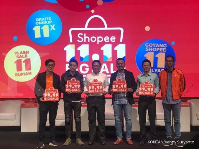 Shopee berharap transaksi belanja 11.11 lebih tinggi dari bulan ramadan