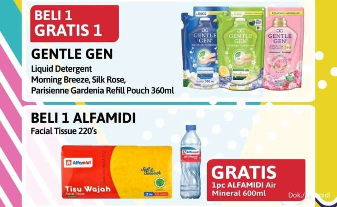 Promo Alfamidi Ngartis Periode 16-31 Januari 2026, Gentle Gen-Buavita Beli 1 Gratis 1