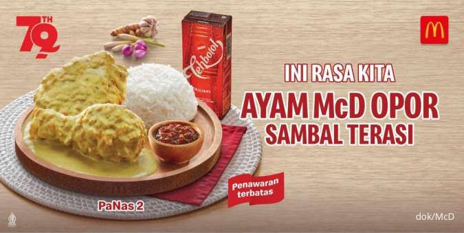 Promo McD Terbaru Agustus 2024 Ada Menu Nusantara Opor Ayam Sambal Terasi