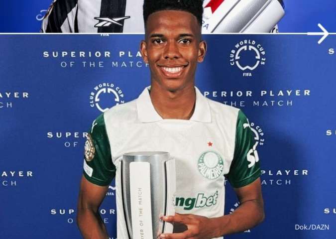 Palmeiras vs Chelsea: Unjuk Gigi Estevao Willian di Hadapan Klub Barunya