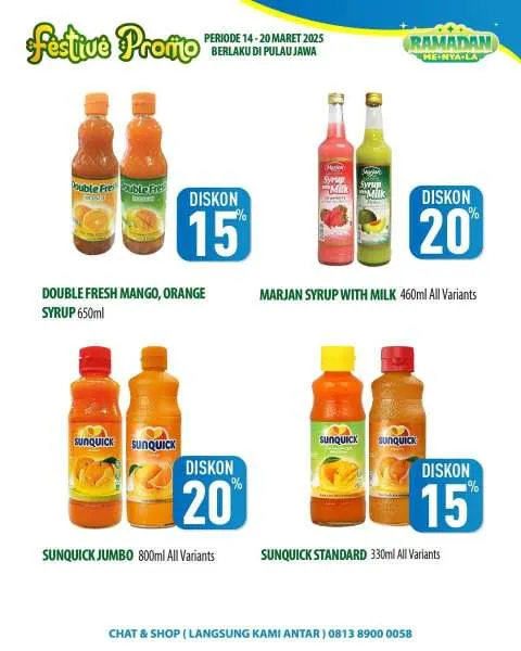 Promo Hypermart Festive Periode 14-20 Maret 2025