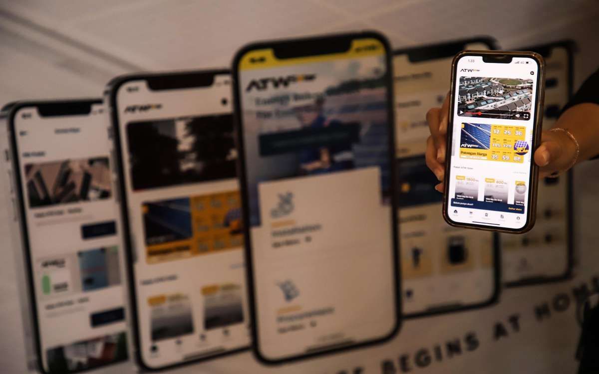 Aplikasi ATW Solar untuk Permudah Akses Sistem Panel Surya