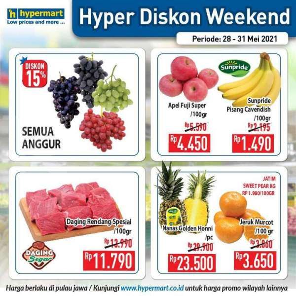 Promo JSM Hypermart 28-31 Mei 2021 