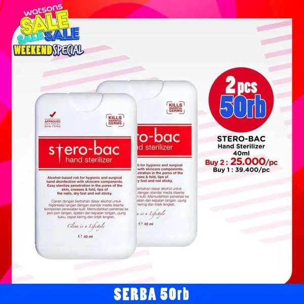 Promo Watsons 7-11 Juli 2022