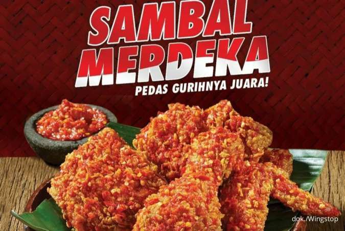 Promo Kemerdekaan Wingstop Sambal Merdeka Free Refill selama Agustus 2023