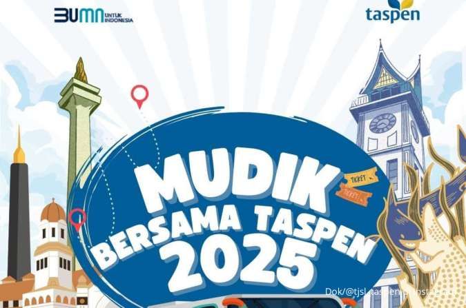 Mudik Gratis Lebaran BUMN Taspen Tahun 2025, Siapkan Ratusan Tiket dengan Rute Ini