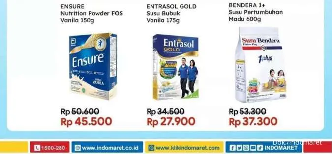 Promo Indomaret Susu Sehat Harga Hemat Periode 17-31 Maret 2022