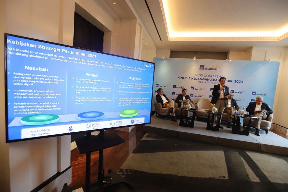 AXA Mandiri Catat Laba Rp 1,33 Triliun