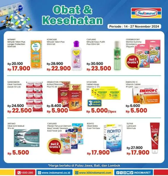 Promo Indomaret Super Hemat Periode 14-27 November 2024