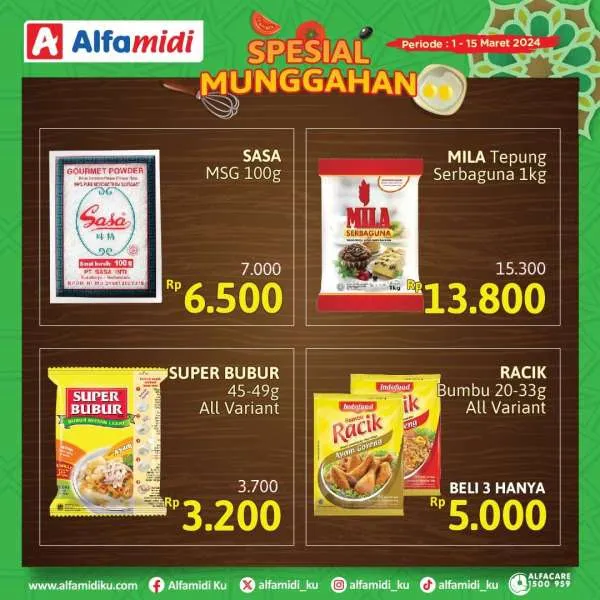 Promo Alfamidi Spesial Munggahan Periode 1-15 Maret 2024