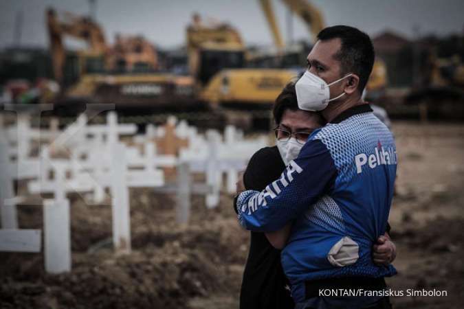 Kematian pasien corona di Indonesia Sabtu (7/8) 1.588 orang, sepekan terakhir turun