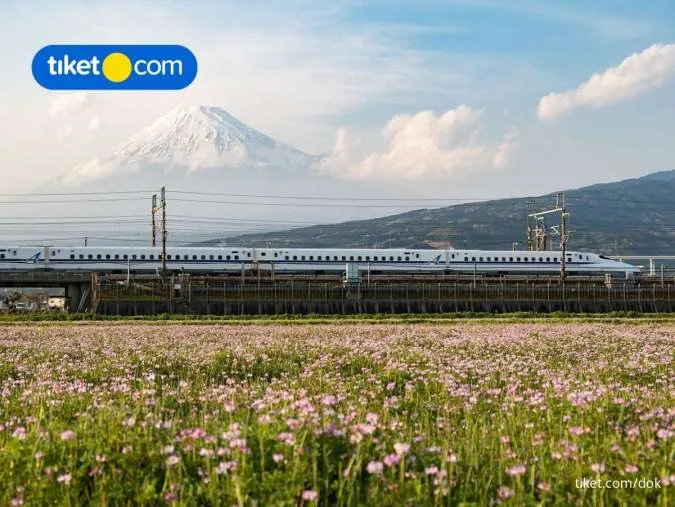 Bisa Pesan Tiket Sihnkansen Langsung di Tiket.com, Liburan ke Jepang Makin Nyaman