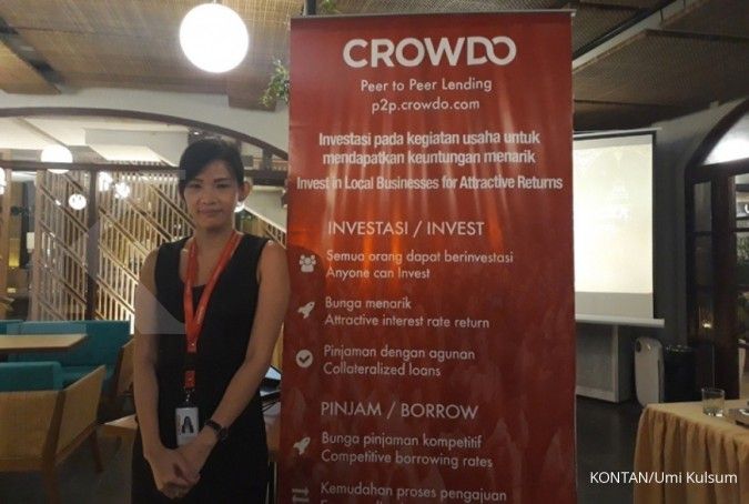 Crowdo Indonesia salurkan pembiayaan hingga Rp 30 miliar per bulan