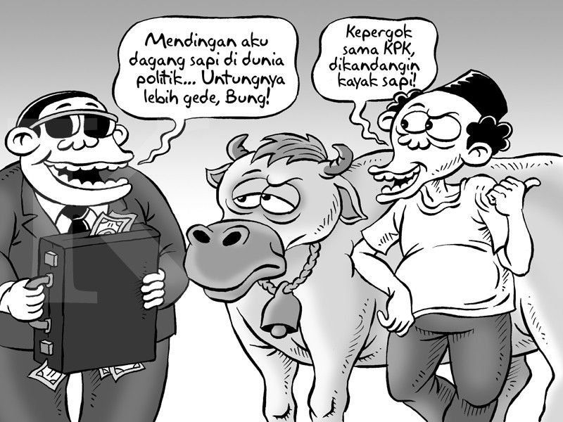 Gilanya Makelar Politik