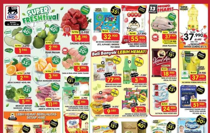 Katalog Promo JSM Superindo Diskon hingga 45% Periode 17-19 Juli 2026