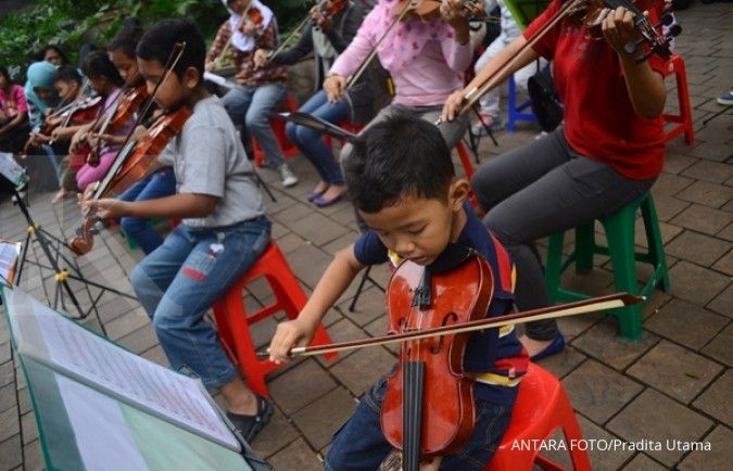 Alat musik mampu percepat kemampuan balita bicara