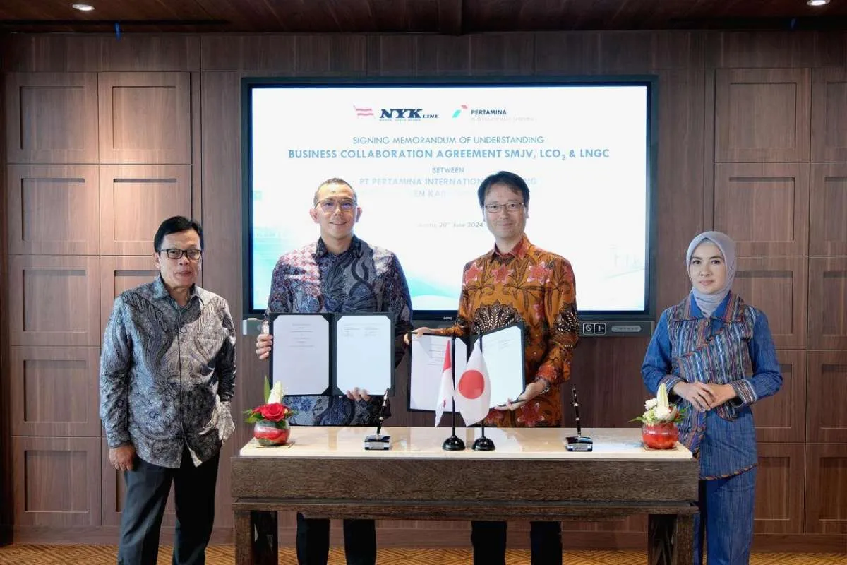 Pertamina International Shipping Kerja Sama Pengangkutan dengan Perusahaan Jepang