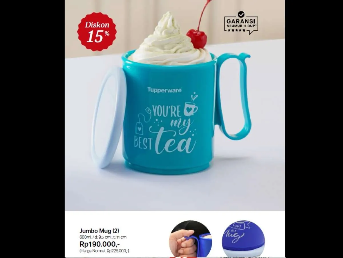 Promo Tupperware September 2023, Produk-Produk Ini Diskon Di Atas 15%