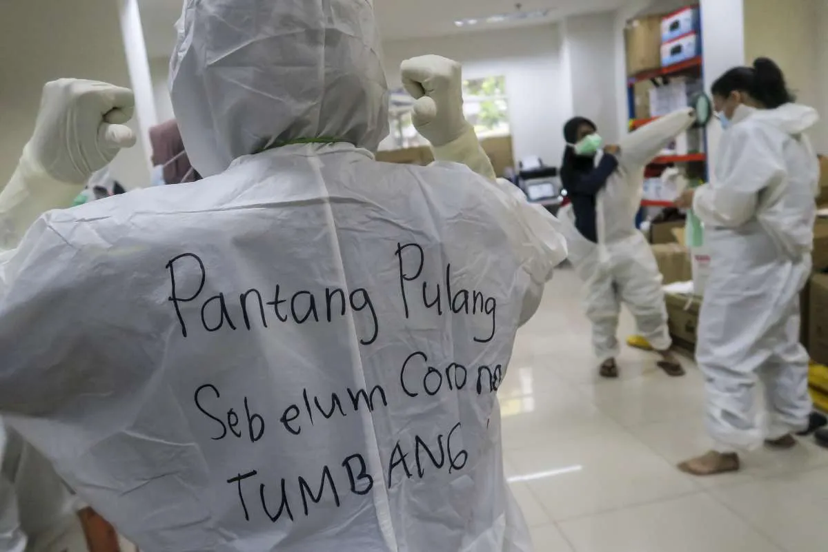 Ada lebih sejuta kasus corona di Indonesia, RI peringkat bawah penanganan Covid-19