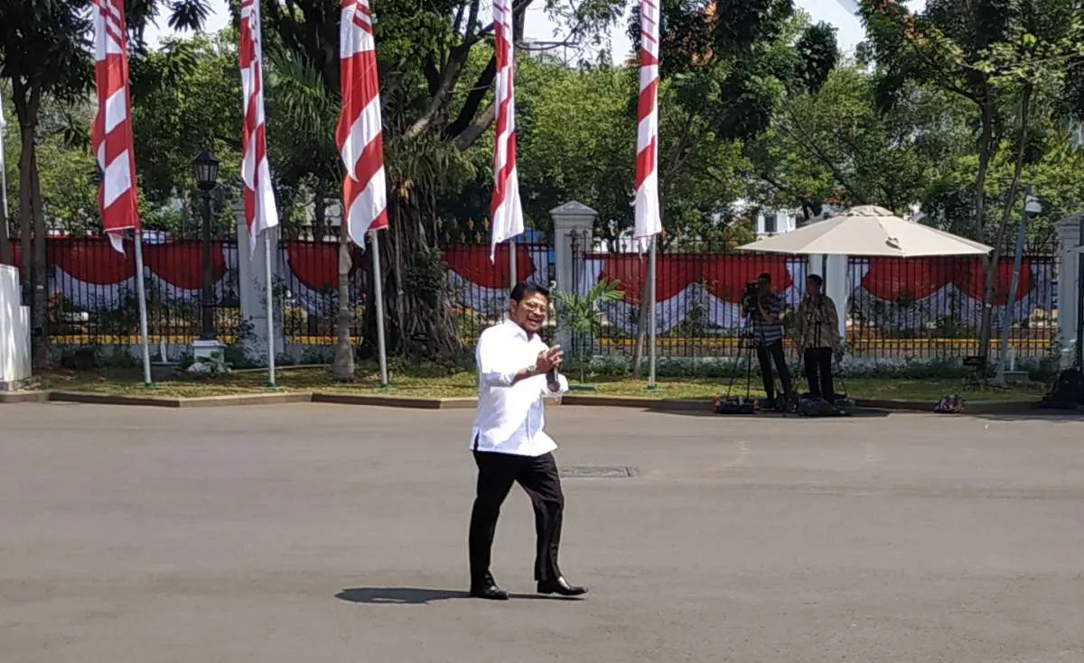 Mantan Gubernur Sulsel Syahrul Yasin Limpo jadi kandidat menteri Jokowi-Ma'ruf