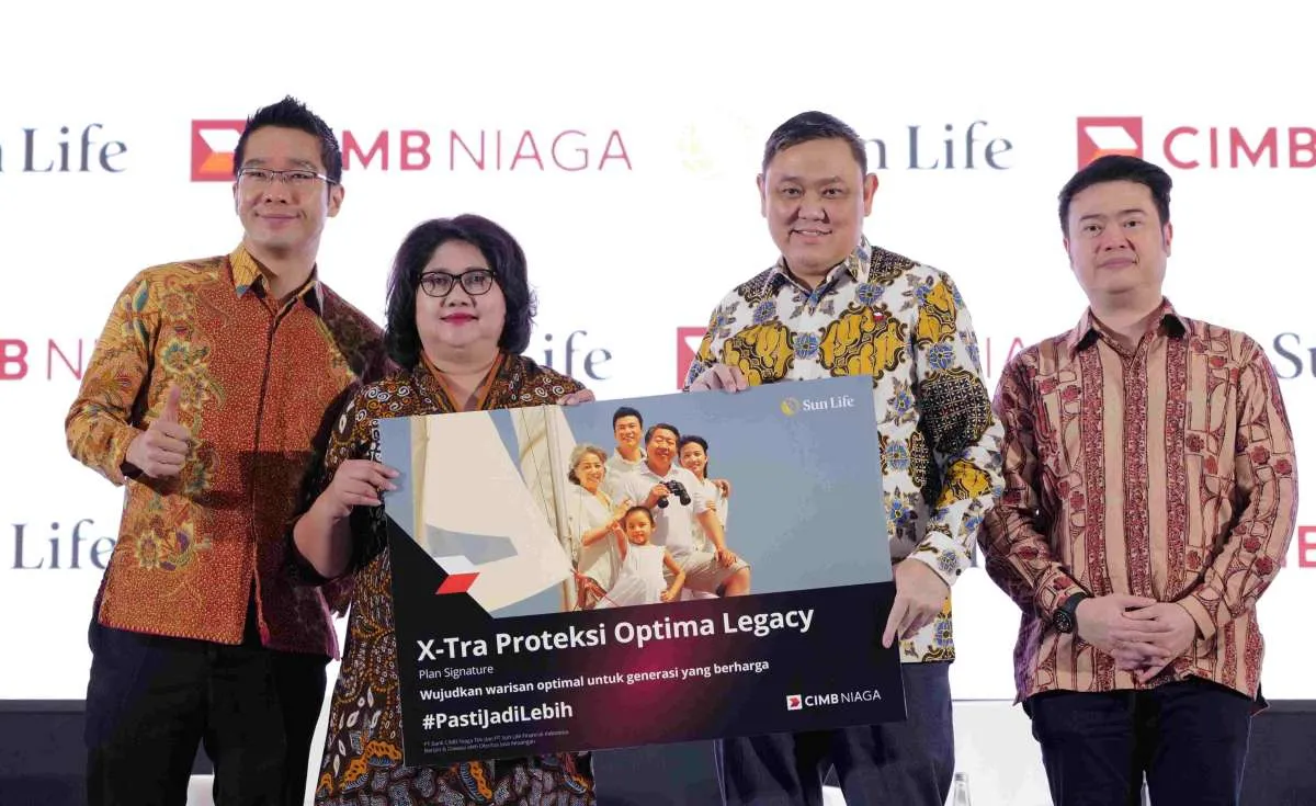 Sun Life Gandeng CIMB Niaga Hadirkan X-Tra Proteksi Optima Legacy
