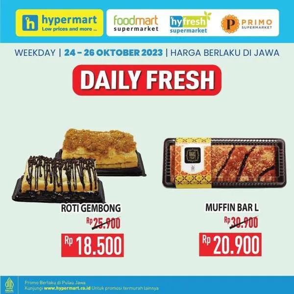 Promo Hypermart Hyper Diskon Weekday Periode 24-26 Oktober 2023