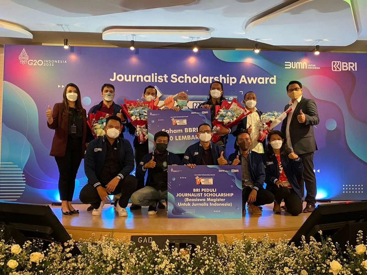 Sebanyak 36 Jurnalis Meraih Beasiswa S2, BRI Peduli: Selamat Para Agen Perubahan