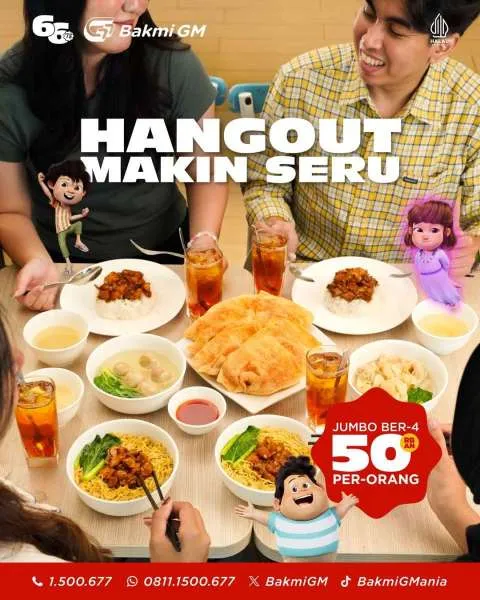 Promo Bakmi GM Hangout Makin Seru