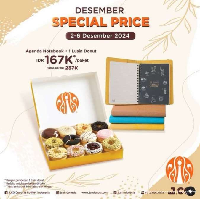 Promo J.CO 2-6 Desember 2024