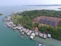 PLN Tak Aliri Listrik ke Pulau Sembur Laut, KDMP & Pertamina NRE Bangun PLTS 400 kWp