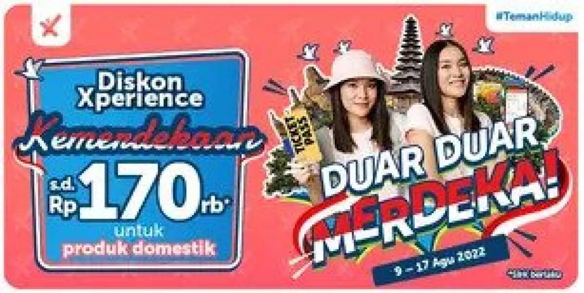 Manfaatkan Promo Traveloka Merdeka, Diskon Xperience Domestik Hingga Rp170.000 