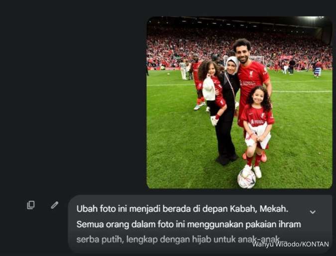 Prompt Gemini AI untuk Bikin Foto di Depan Kabah
