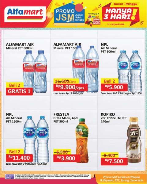 Promo JSM Alfamart 13-15 Juni 2025