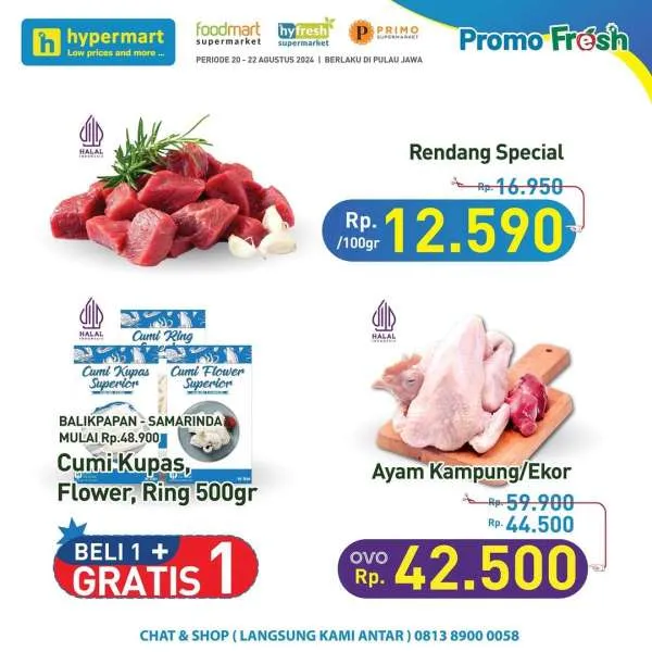 Promo Hypermart Hyper Diskon Weekday Periode 20-22 Agustus 2024