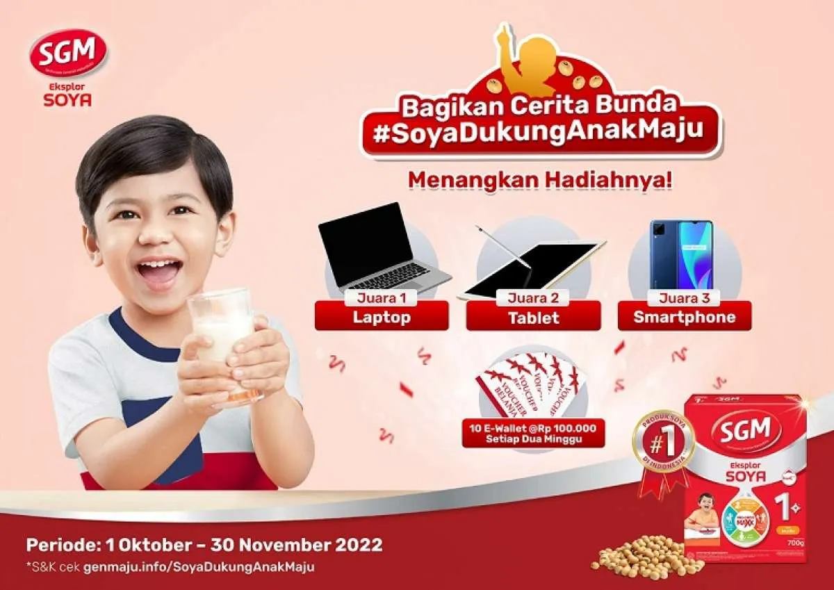 Formula Isolat Protein Soya Difortifikasi Dukung Kelengkapan Nutrisi Si Kecil 