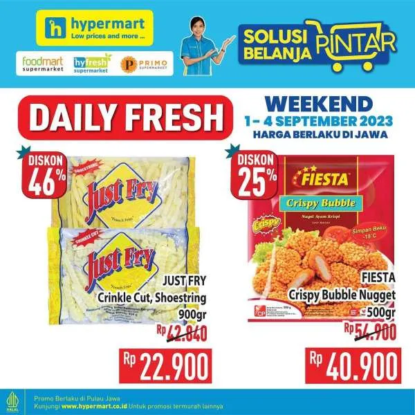 Katalog Promo JSM Hypermart Terbaru 1-4 September 2023