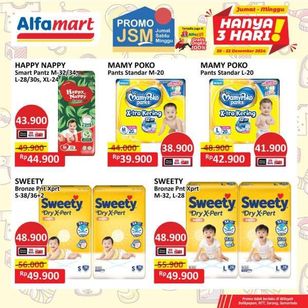 Promo JSM Alfamart Weekend 20-22 Desember 2024